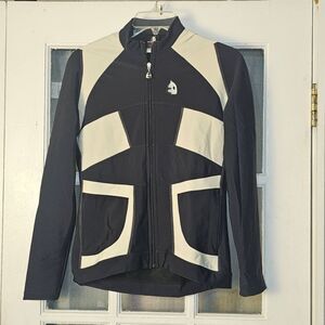 Etxeondo Womens Black White Cycling Jacket Large‎